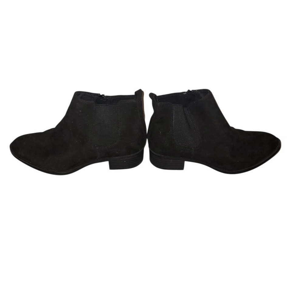 White Mountain Women's Ankle Faux Suede Ankle Block Boots Size 7M